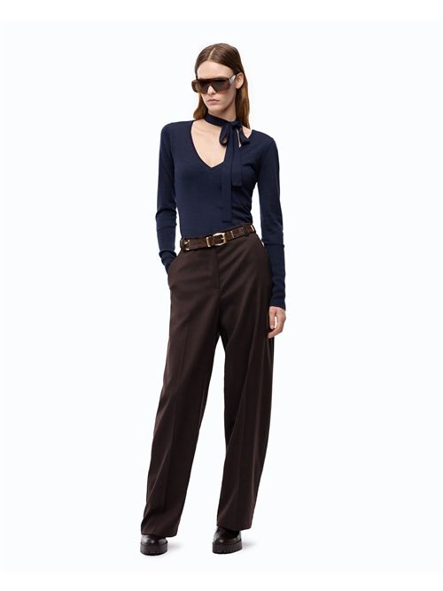 Maglia in lana con pizzo e fusciacca PINKO | 107775A3O1/G03